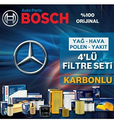 Mercedes Vito 115 Cdi Benzin Filtre Bakım Seti 2004-2010 4KP