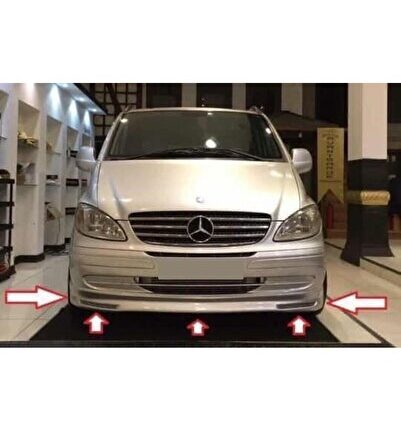 Mercedes Vito 2 W639 Ön Tampon Eki Astarlı