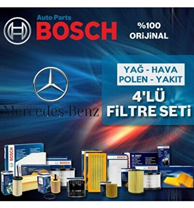 Mercedes Vito 115 Cdi Benzin Filtre Bakım Seti 2004-2010 4NP