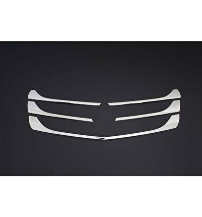 MERCEDES VİTO/W447 UYUMLU ÖN PANJUR 5 PARÇA 2019 VE ÜZERİ PASLANMAZ KROM