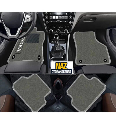 Mercedes VITO 1995-2003 Gri Halı Gri Kenar Petek Topuk
