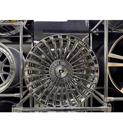 17 İNC 5X98 FİAT EGEA-DOBLO UYUMLU MAYBACH KROM JANT TAKIMI (4 ADET)