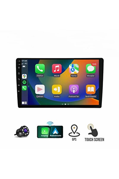 1_org_zoom-1348.jpg 4gb Ram 64GB Hafıza Mrt-47 9 Inç Multimedya Çift Fan Carplay Android Auto - Görsel 1