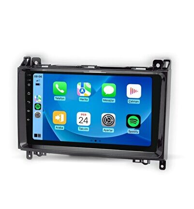 MERSEDES VİTO 2007-2023 UYUMLU ANDROİD MULTİMEDİA NAVİGASYON 4GB RAM 32GB HAFIZA CARPLAY