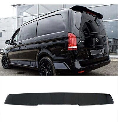 Mercedes Vito 2016+ Arka Spoiler | Bagaj Üstü Spoiler – Siyah