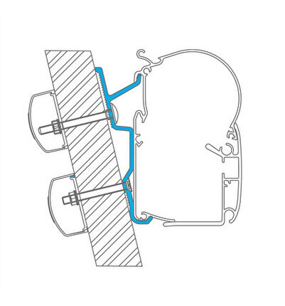 Tente Braket DUCATO-JUMPER-BOXER-MOVANO / 17 M3 PW1100