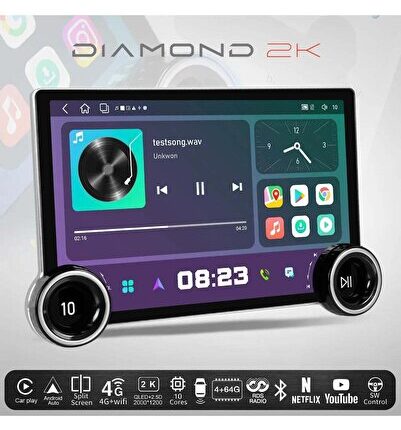 FİAT DUCATO UYUMLU 4GB RAM 64GB HAFIZA DİAMOND ANDROİD TEYP