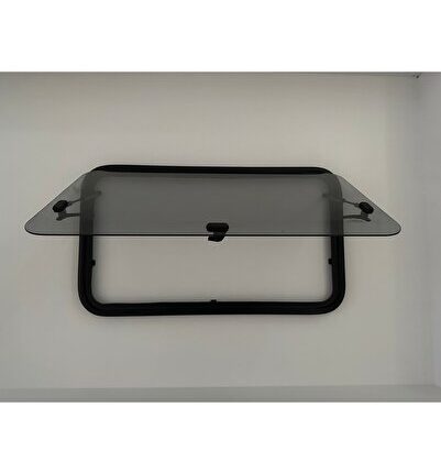 Karavan Dışa Açılır Pistonlu Cam 50x90
