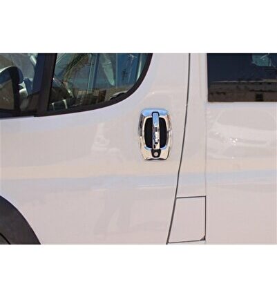 Fiat Ducato Krom Kapı Kolu 2014 Sonrası 4 Kapı 8 Parça Paslanmaz Çelik