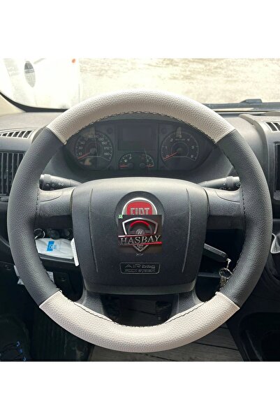 1_org_zoom-4630.jpg DİKİŞLİ DİREKSİYON KILIFI KREM / SİYAH DERİ SİYAH DİKİŞLİ F.IAT DUCATO BU DİREKSİYON İÇİN - Görsel 1