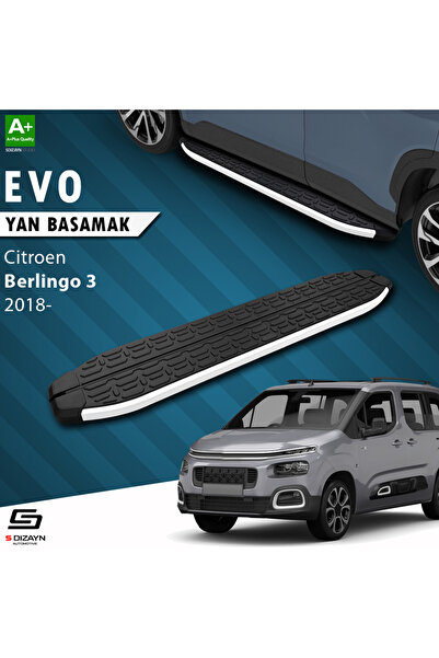 1_org_zoom-4883.jpg S-Dizayn Citroen Berlingo 3 Uzun Şase Evo Aluminyum Yan Basamak 213 Cm 2018 Üzeri A+ Kalite - Görsel 1