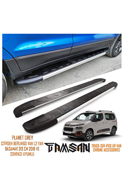 1_org_zoom-5042.jpg CITROEN BERLINGO VAN L2 PLANET MODEL YAN BASAMAK GRİ 213 CM 2018 VE SONRASI UYUMLU - Görsel 1