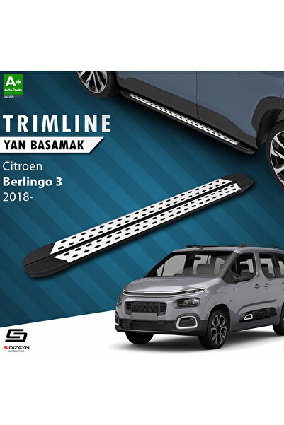 1_org_zoom-5079.jpg S-Dizayn Citroen Berlingo 3 Uzun Şase TrimLine Gri Yan Basamak 220 Cm 2018 Üzeri A+ Kalite CI-BL3-US - Görsel 1