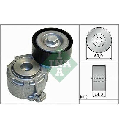DEPOMIX ALTERNATÖR GERGİ RULMANI KÜTÜKLÜ (220556) PARTNER-P206-306-307-BOXER-BERLINGO-JUMPY-JUMPER