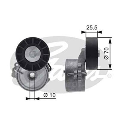 ALTERNATÖR GERGİ RULMANI (KÜTÜKLÜ) P206-306-406-607-806-PARTNER-BOXER-C5-BERLINGO DW10 2.0HDI-2...