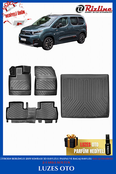 1_org_zoom-5943.jpg Citroen Berlingo 3D Havuzlu Paspas 2+1 ARKA KOLTUK ve Bagaj Havuzu BAGAJ DEMİRSİZ 2021 - Görsel 1