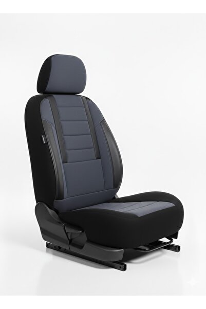 1_org_zoom-6515.jpg Citroen Berlingo İle Uyumlu Tam Set Oto Koltuk Kılıfı Arka koltuk 2+1 Favori Serisi Füme - Görsel 1