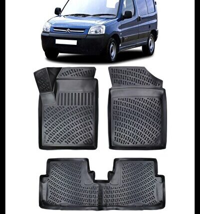 Citroen Berlingo 2005 Model 3d Havuzlu Paspas