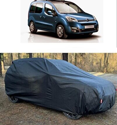 Citroen Berlingo 1 Uyumlu Oto Araba Brandası KALIN Oto Dolu Brandası-Siyah