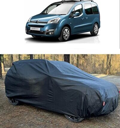 Citroen Berlingo 2 Uyumlu Oto Araba Brandası KALIN Oto Dolu Brandası-Siyah
