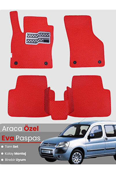 1_org_zoom-7079.jpg CİTROEN BERLİNGO (2008-2018) Uyumlu EVA Paspas Tam Set–Araca Özel,Su Geçirmez,Kolay Montaj - Görsel 1