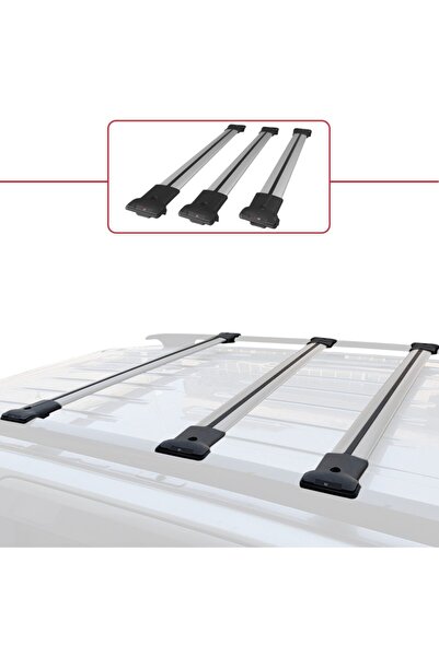 1_org_zoom-7143.jpg Citroen Berlingo 2019 Ve Sonrası Ara Atkı Tavan Barı Gri 3 Adet Bar - Görsel 1