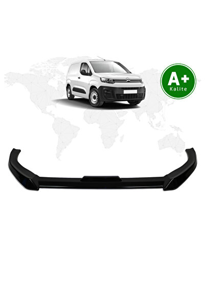 1_org_zoom-7251.jpg Citroen Berlingo Panelvan Ön Lip Parlak Siyah 2019 Model ve Sonrası - Görsel 1