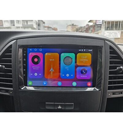 MERCEDES VİTO VİANO SPRİNTER VW CRAFTER UYUMLU ANDROİD CARPLAY 4/64