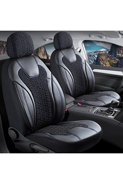 1_org_zoom-9098.jpg Opel Combo Life 2+1 Deri Detaylı Oto Koltuk Kılıfı Ön Arka Set Siyah Mavi Siena Seri SCR - Görsel 1