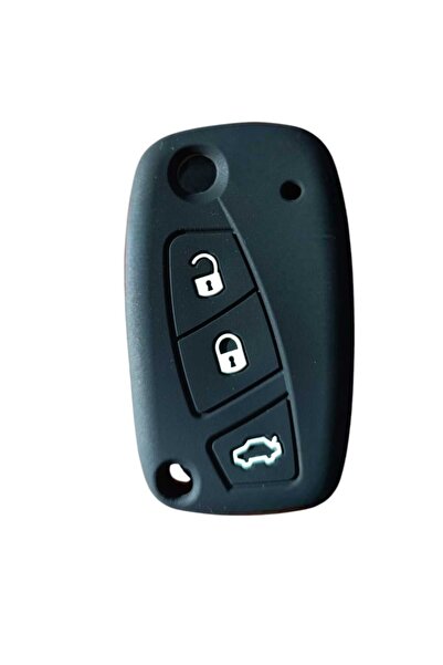1_org_zoom-10150.jpg Fiat Doblo Fiorino Linea 3 Butonlu Anahtar Uyumlu Silikon Oto Anahtar Kumanda Kabı Kılıf Siya - Görsel 1