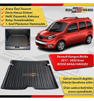 Renault Kangoo 3 Bagaj Havuzu Combi Multix 2017 2020 Arası
