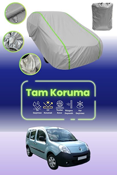 1_org_zoom-11568.jpg Gri Neon Fitilli Renault Kangoo Uyumlu Oto Branda Araba Brandası Koruma Örtüsü - Görsel 1