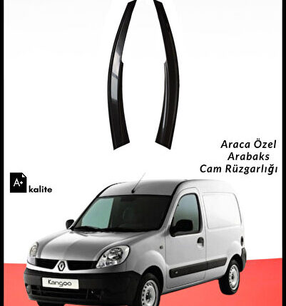 Renault Kango 1 Cam Rüzgarlığı 2'li Takım (MUGEN TİP, DAYANIKLI MALZEME, KOLAY MONTAJ)