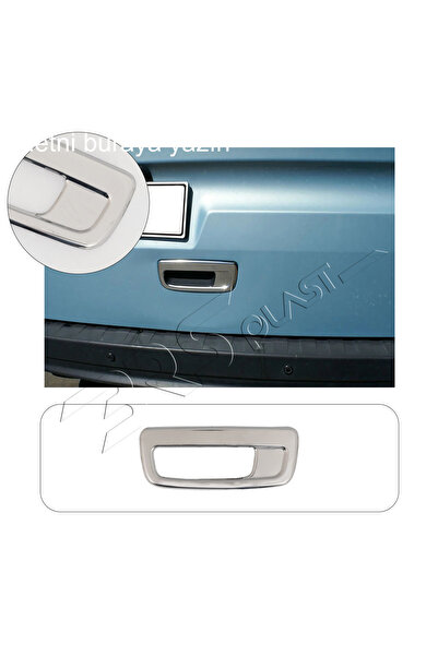 1_org_zoom-12505.jpg Renault Kangoo Uyumlu 2008-2021 Krom Bagaj Açma Paslanmaz Çelik - Görsel 1
