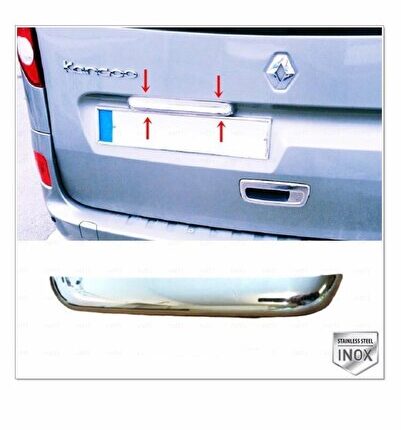 Renault Kangoo Krom Bagaj Çıtası 2008 Üzeri P, Çelik Uyumlu