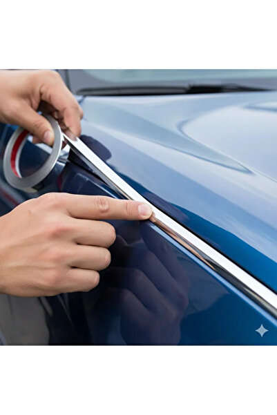 1_org_zoom-12603.jpg Hyundai H100 Uyumlu Yapışkanlı Krom Nikelaj Trim Şerit 18mm 5m – Araç ve Dekor Kullanımına Uygun - Görsel 1