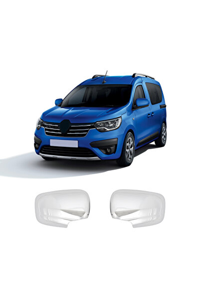 1_org_zoom-12646.jpg Renault Kangoo Uyumlu 2021 Ve Üzeri Ayna Kapağı 2 Parça Abs Krom Kaplama - Görsel 1