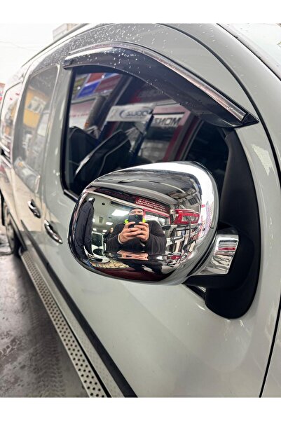 1_org_zoom-12712.jpg Renault Kango Ayna Kapak Kromu 2013-2023 Yılları Arası Uyumlu - Görsel 1