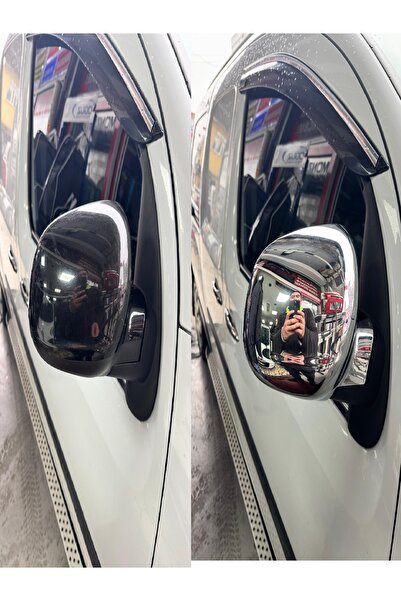 1_org_zoom-12716.jpg Renault Kango Ayna Kapak Kromu 2013-2023 Yılları Arası Uyumlu - Görsel 1