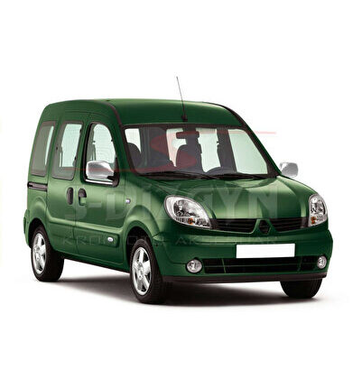S-Dizayn Renault Kangoo Ayna Kapağı 2 Prç. Abs. Krom 2004-2007