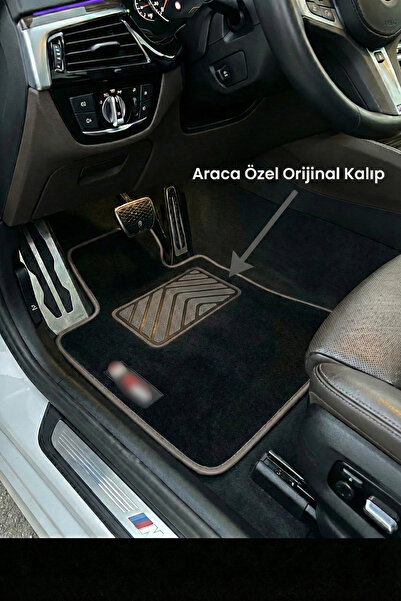 1_org_zoom-12854.jpg Renault Scenic 2 2002-2009 Expression Prime Velür Siyah Halı Siyah Kenar Halı Paspas - Görsel 1