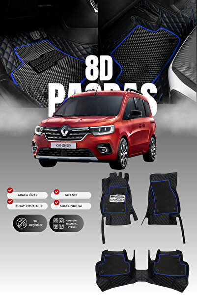 1_org_zoom-12983.jpg Renault Kangoo (2022 ve sonrası) 8D Deri Havuzlu Oto Paspas | Tam Koruma,Araca Özel & Hızlı Montaj - Görsel 1