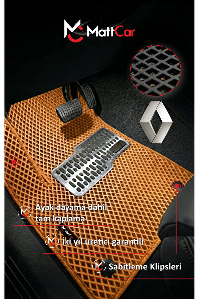 1_org_zoom-13016.jpg Renault Kangoo Serisi Akıllı Oto Paspas Takımı Eva Mat BEJ - Görsel 1