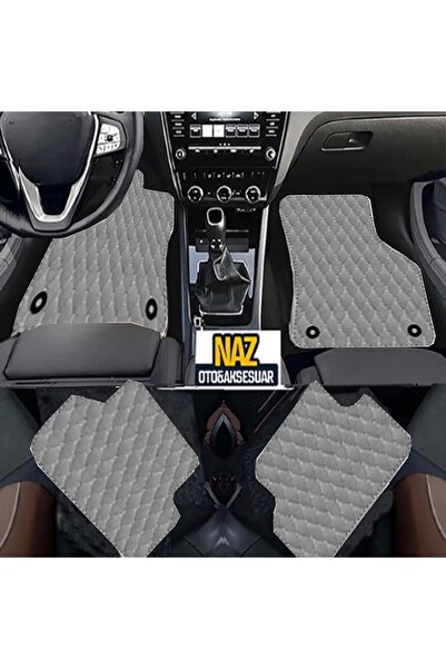 1_org_zoom-13232.jpg Renault Kangoo 2008 - 2019 Uyumlu Gri Dikişli Gri Deri Paspas - Görsel 1