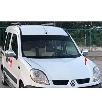 Renault Kangoo Renault Kangoo Ayna Kapağı 2 Parça Abs Krom 1998-2007