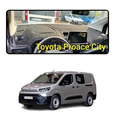 TOYOTA PROACE CITYTORPİDO KORUMA AKSESUARI SİYAH KENAR