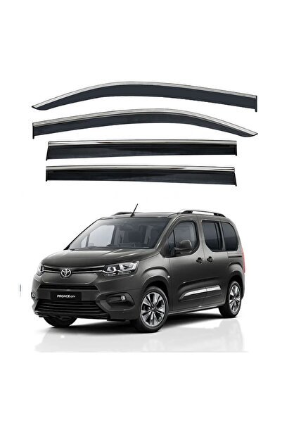 1_org_zoom-13546.jpg Toyota Proace City Kromlu Cam Rüzgarlığı 2021 Sonrası 4'lü - Görsel 1