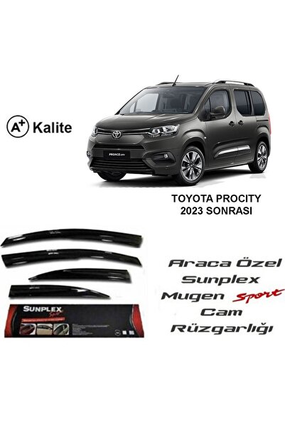 1_org_zoom-13760.jpg Toyota Proace City Cam Rüzgarlığı Mugen Tip Sunplex 2021 Sonrası - Görsel 1