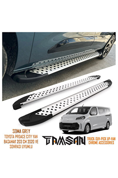 1_org_zoom-13969.jpg TOYOTA PROACE CITY SOMA MODEL YAN BASAMAK GRİ 203 CM 2020 VE SONRASI UYUMLU - Görsel 1