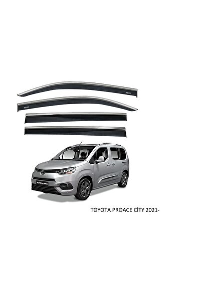 1_org_zoom-14003.jpg TOYOTA PROACE CITY 2019 SONRASI KROMLU CAM RÜZGARLIĞI - Görsel 1